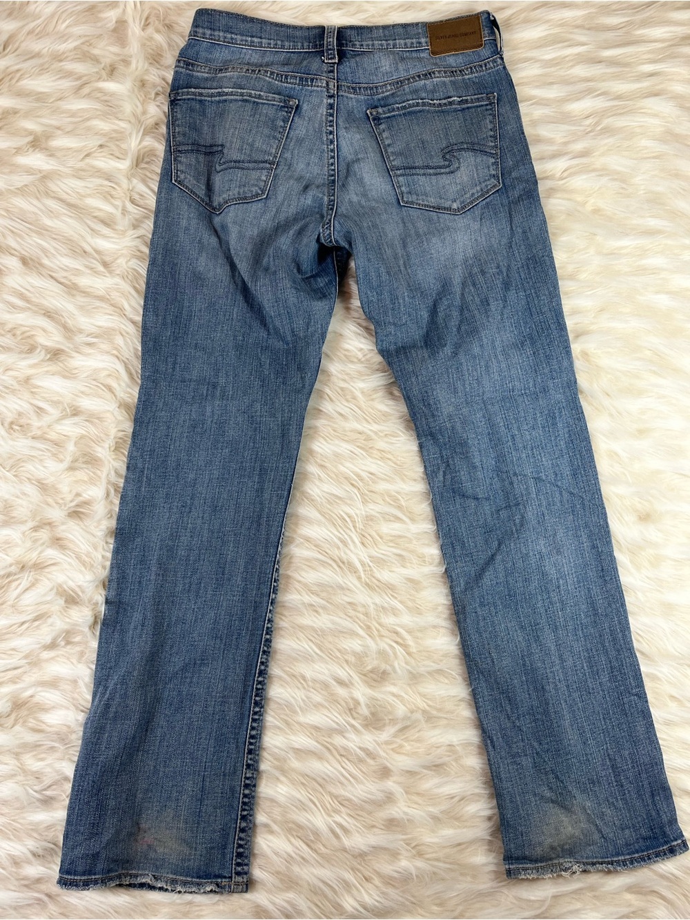 Silver Grayson Jeans Women's 34x34 Straight Leg Light Wash - Picture 4 of 5